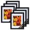 6 Pack: Black 8" x 10" Gallery Wall Frame with Double Mat by Studio Décor®
